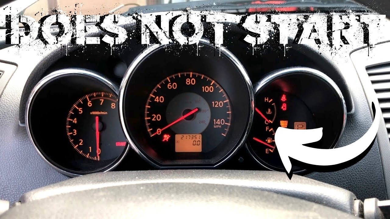 2005 Nissan Altima P1705 Car shuts off while driving! - YouTube