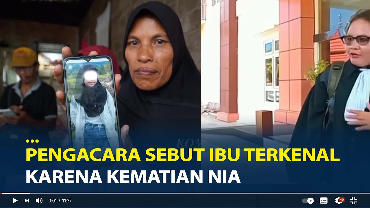 Viral Ibu Nia Gadis Penjual Gorengan Disebut Pengacara Terkenal Gegara Kematian Nia