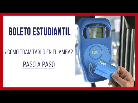 BOLETO ESTUDIANTIL [2021] - ¿Cómo tramitarlo? CABA y GBA