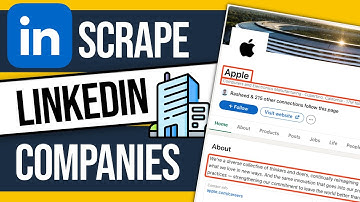 Scrape Linkedin Companies - Extract all information to a Google Sheet