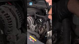 finding a misfire with spark plug wire diagnostic #shorts