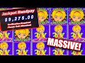 MASSIVE JACKPOT ON CLASSIC I DREAM OF JEANIE SLOT MACHINE! ➜ CRAZY BONUS WIN!