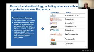 Collaborative Initiatives to Foster Health Equity & How to Use ADUs to Create Affordable Housing