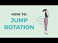 SKATING JUMP ROTATION || OFF-ICE TRAINING | Coach Michelle Hong