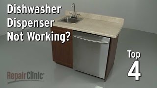 Dishwasher Dispenser Not Working — Dishwasher Troubleshooting