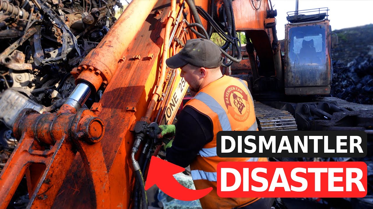 CAR DISMANTLER DISASTER - Nightmare at the Yard!