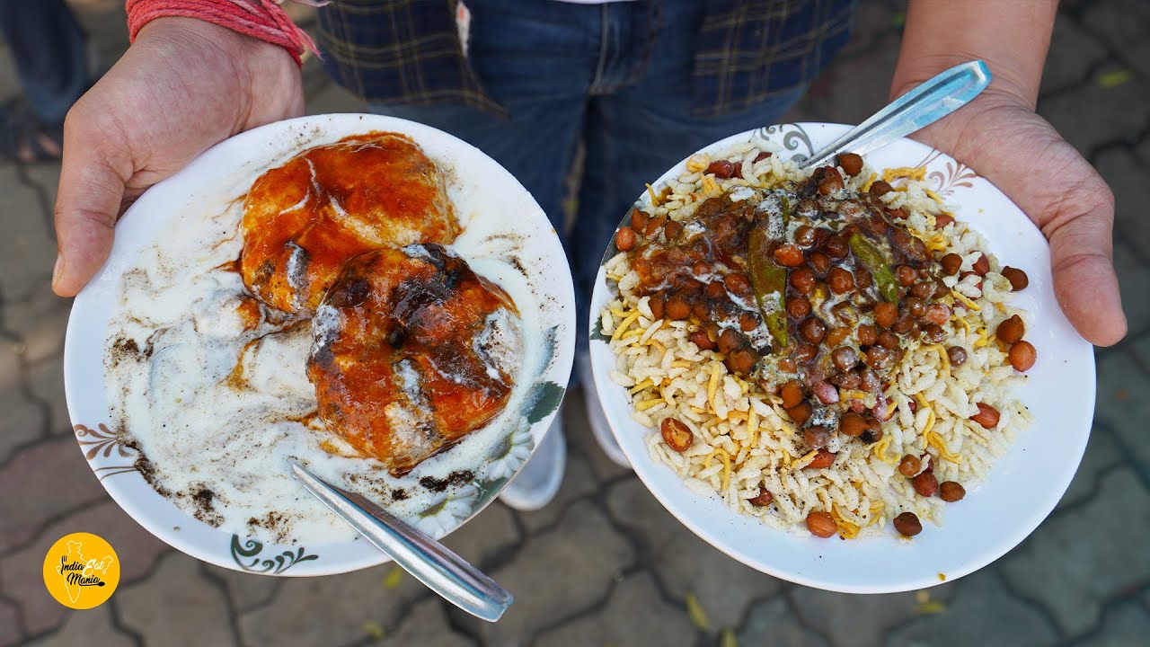 Patna Famous Tun Tun ki Chura Ghugni & Dahi Vada Rs. 30/- Only l Patna Street Food | INDIA EAT MANIA