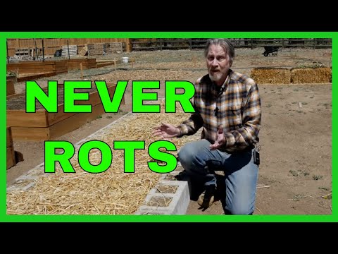 Wideo: Podnoszone łóżka ogrodowe wykonane z betonowych bloków: jak zrobić ogród z żużlowych bloków