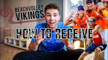 Beach Volley TUTORIAL | How To Receive Serve - 5 Important Tips (with Brouwer/Meeuwsen 🇳🇱)