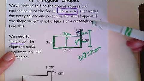 6-6: Area of Irregular Figures