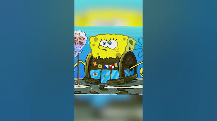 SpongeBob suddenly became a miniature.#spongebob #shorts #animation