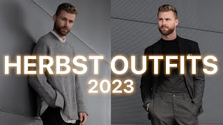 5 OUTFITS für den HERBST (2023) ● Stylingtipps für Männer