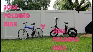 2004 Folding Bike versus 2024 Folding Bike