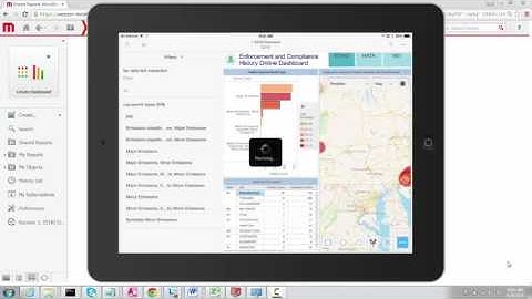 EPA MicroStrategy Mobile Demo