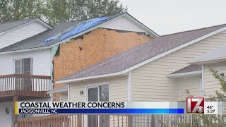 NC coastal residents concerned ahead of possible nor'easter
