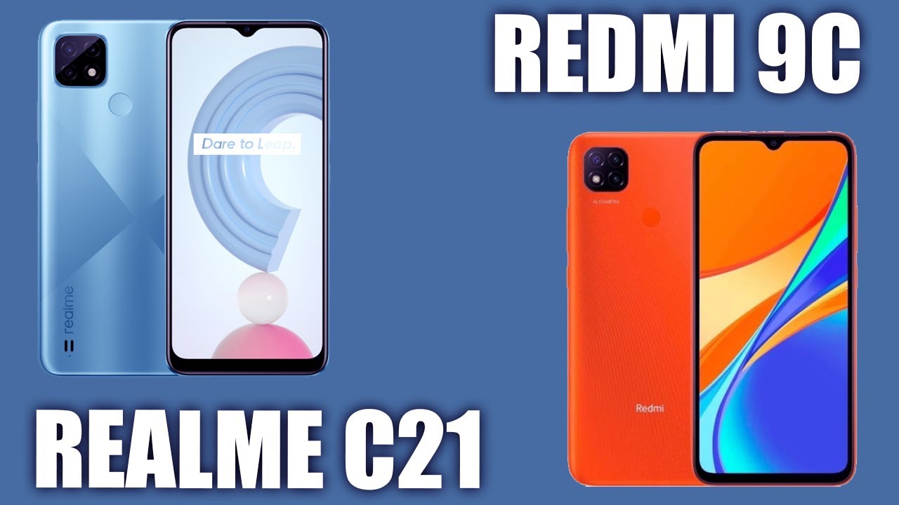 Realme C21 Vs Redmi 9t