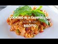 Cooking in a campervan  episode 2  risotto