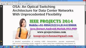 OSA An Optical Switching Architecture for Data Center Networks With Unprecedented Flexibility