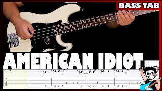 Green Day - American Idiot | Bass Cover (+ Tab) | Dotti Brothers #basscover #bassplayer