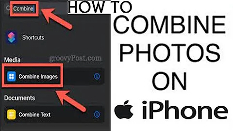 How to Combine Photos on iPhone iOS 17#shorts