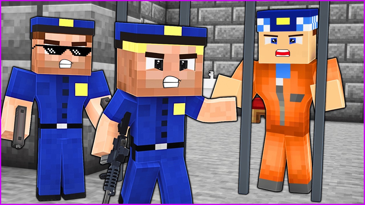 POLİS EFEKAN VE ALİ, KÖTÜ KEREM KOMİSER'İ HAPSE ATTI! 😱 - Minecraft