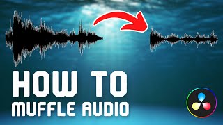 How To MUFFLE AUDIO in Davinci Resolve in 2 MIN