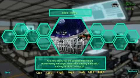 Futuretech Space Combat Academy Demo Gameplay