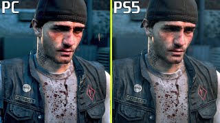 Days Gone PC vs PS4Pro  Direct Comparison 