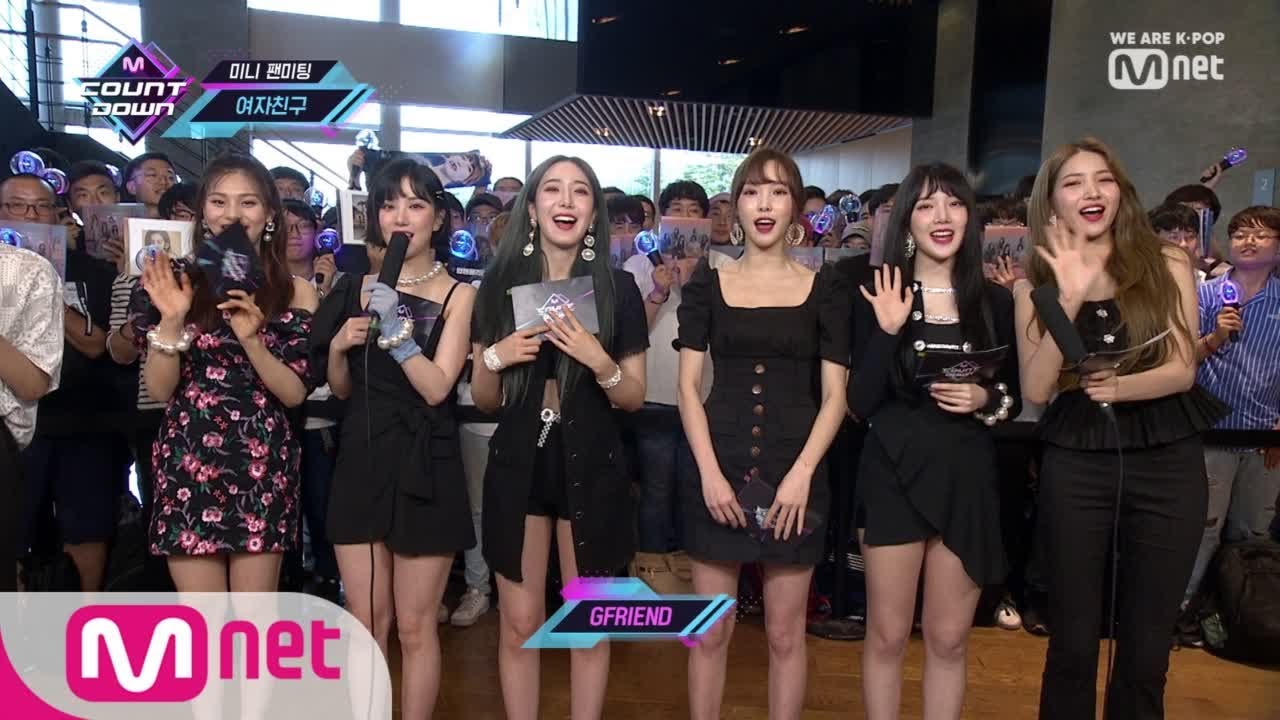 [ENG sub] [Mini Fanmeeting with GFRIEND] KPOP TV Show |  M COUNTDOWN 190704 EP.626