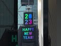 2023 disappeared from Times Square a few days after New Year’s Eve