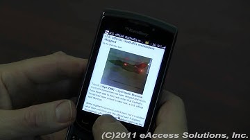 Browser Feature In BlackBerry Operating System 6