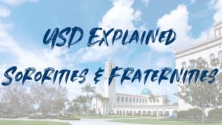 USD Explained - Sorority & Fraternity Life