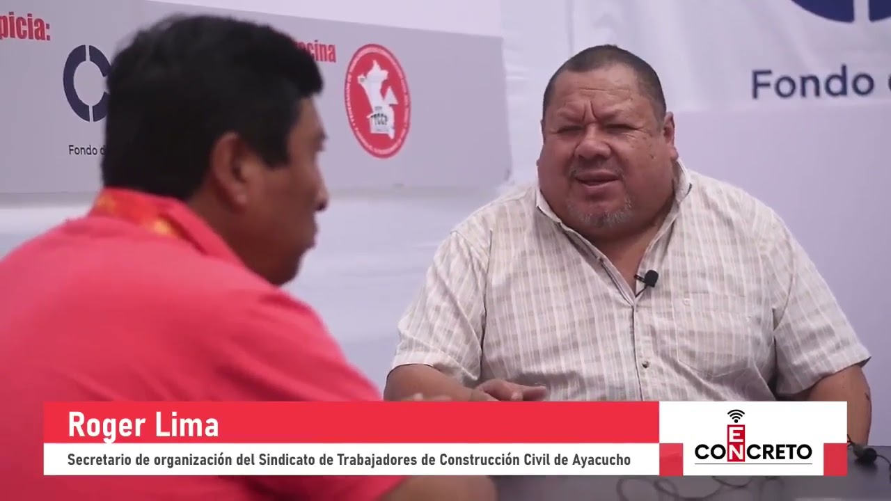 ROGER LIMA EN EL 28° CONGRESO NACIONAL DE LA FTCCP