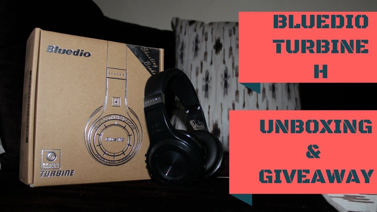 Bluedio Turbine H Wireless Bluetooth Headphones Unboxing & Giveaway ...