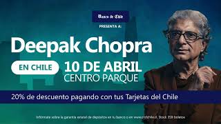 Deepak Chopra en Chile | 10 de abril 2024 | CentroParque