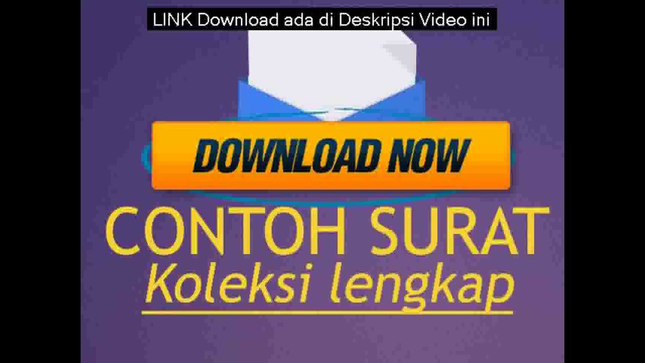 3 Contoh Surat Lamaran Honorer di Pemerintahan - YouTube