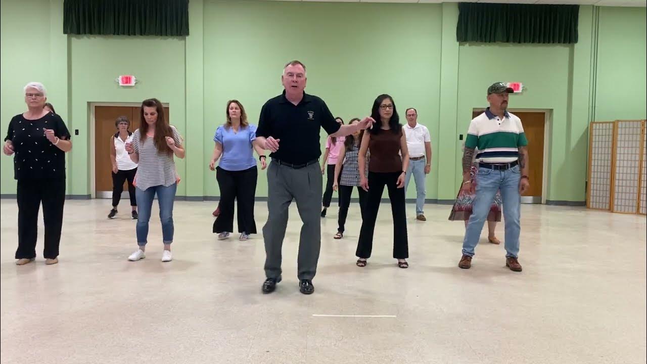 Cupid shuffle line dance tutorial youtube