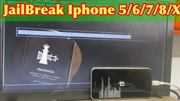 Jailbreak Iphone 6/6p to X / Hello screen Bypass ios 12.3.7 unlock Tool / Boot Ramdisk / Pwndfu /