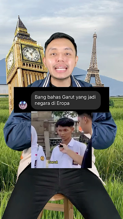 Garut jadi negara di EROPA? Gimana ceritanya wkwk #shorts