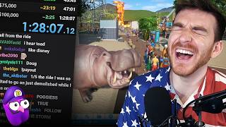 Speedrunning to make $100k in Planet Coaster (VOD)