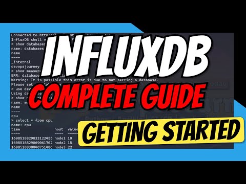 InfluxDB Tutorial - Complete Guide to getting started with InfluxDB