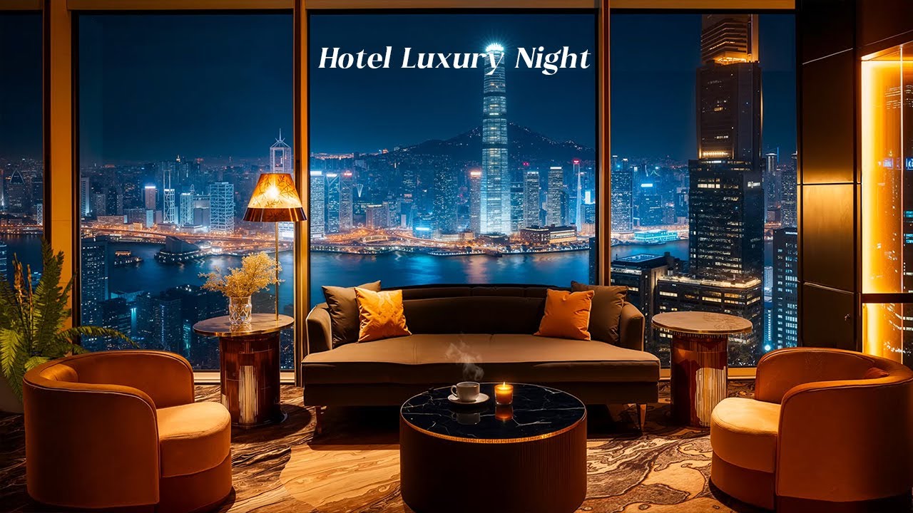 Luxury Hotel Lobby Music BGM - Romantic Jazz Saxophone Instrumental ...