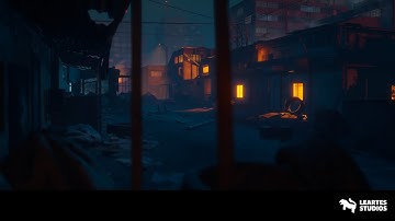 Future Slums - Night Lighting