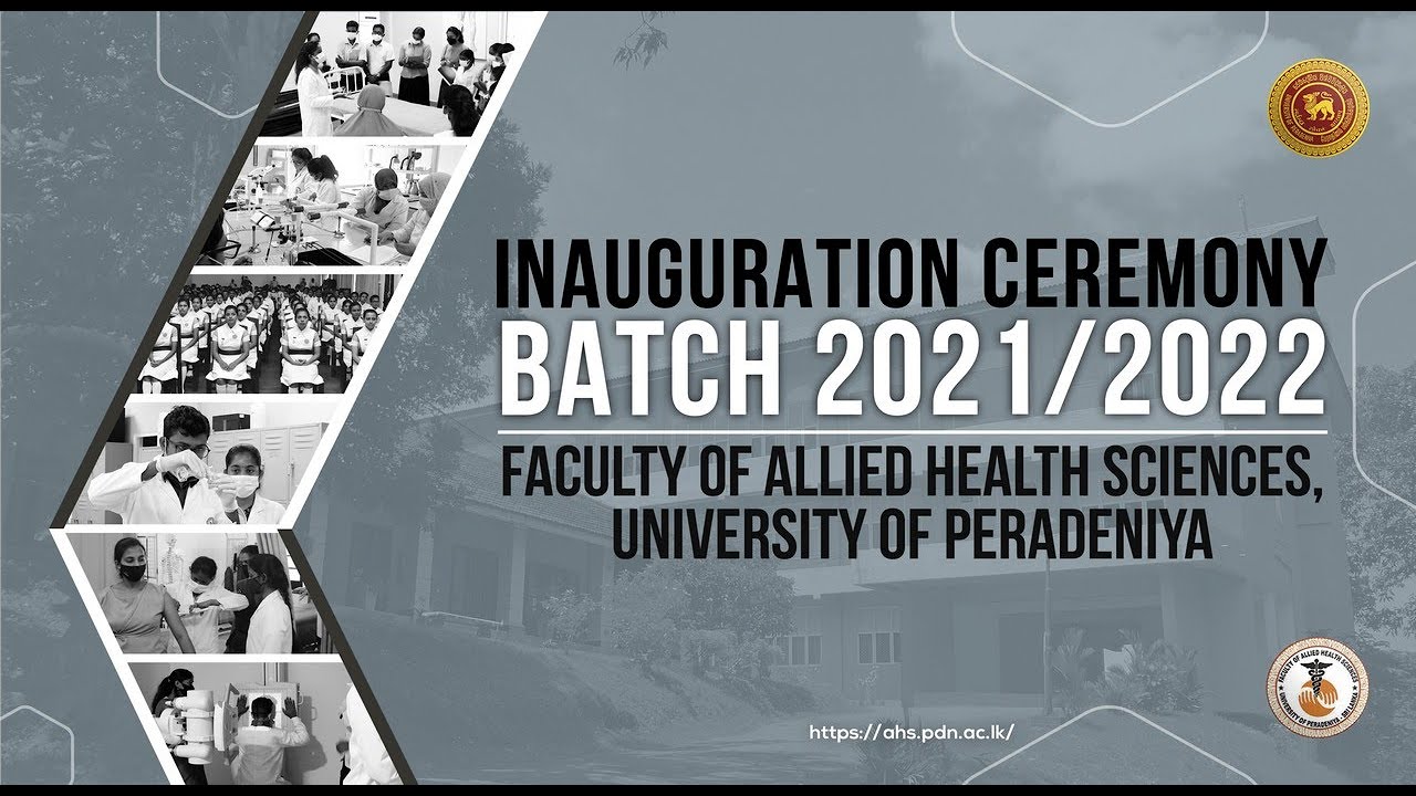 Inaugural ceremony faculty of allied health science fahs university