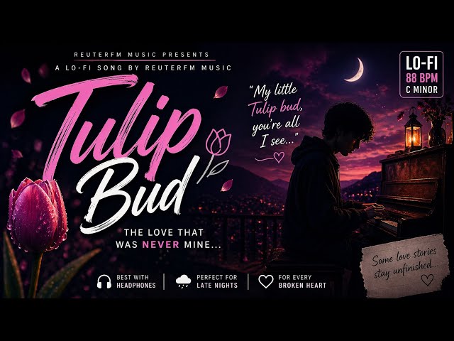 Tulip Bud 🌷 | A Love That Was Never Mine… (Lo-fi Song with Lyrics) | ReuterFm Music