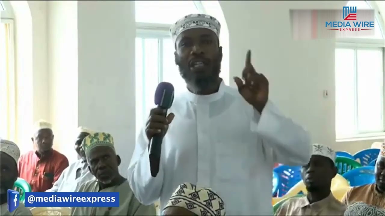 SHEIKH AKOSOA MASHEIKH KUMSIFU RAIS BAADA YA CHANGAMOTO ZAO