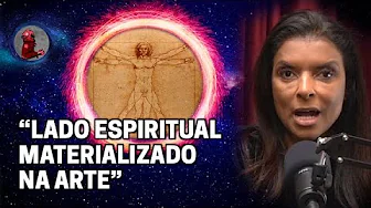 imagem do vídeo "GUIADO POR UM GRANDE MENTOR ESPIRITUAL" (LEONARDO DA VINCI) com Vandinha Lopes | Planeta Podcast