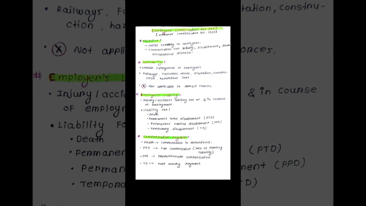 1) Employees compensation act 1923- epfp-Part  