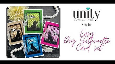 Unity Quick Tip: Easy Dog Silhouette Card Set