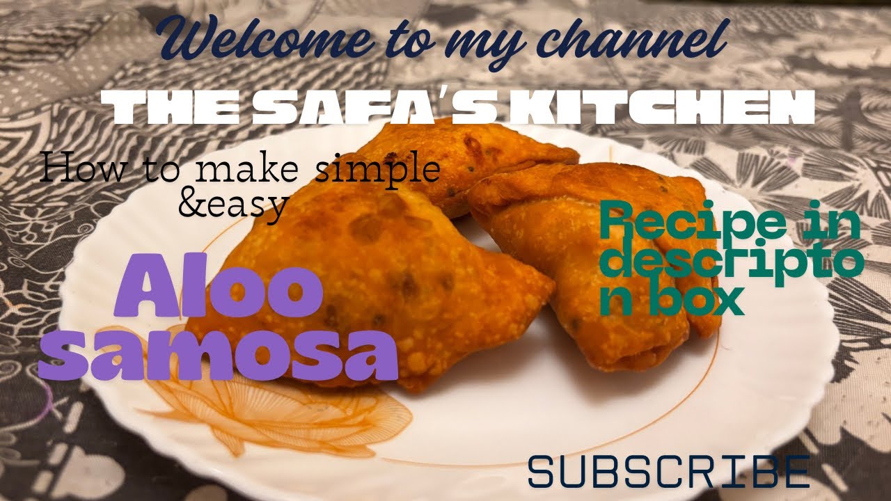  “Perfect crispy Aaloo Samosa made at home 😍Crunchy outside, spicy inside! Try this easy recipe.”